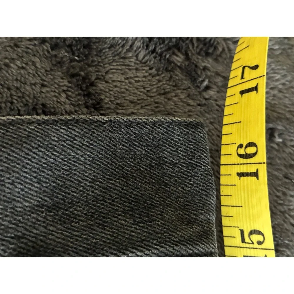 J. Crew Mercantile Womens Black Denim Jacket J6776 Faded Stretch Jean Jacket XS - Picture 9 of 10